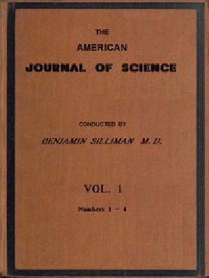 [Gutenberg 52663] • American Journal of Science, Vol. 1.